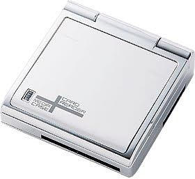 SANWA Supply ADR-10U2ALMSV Card Reader with USB 2.0 Case