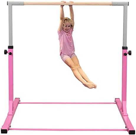 Barra Horizontal de Gimnasia Artística Ajustable en Altura para J...