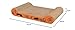TRIXIE Kratzpappe Wild Cat – Kratzbrett für Katzen aus stabiler Wellpappe mit Katzenminze - 41 × 24 × 7 cm - zur Krallenpflege & Beschäftigung - 48000