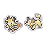 Pokémon Center: Meowth & Persian Pokémon Pixel Pins (2-Pack)