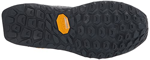 New Balance Tênis de corrida feminino Fresh Foam Hierro V6 Trail, Seda crua/madeira de madeira, 7.5