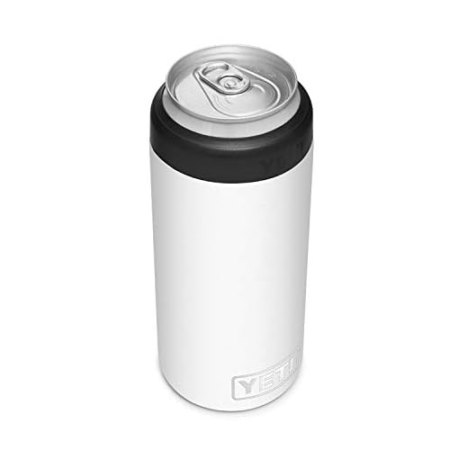 YETI Rambler 12 oz. Colster Slim Can Insulator for the Slim Hard Seltzer Cans, White