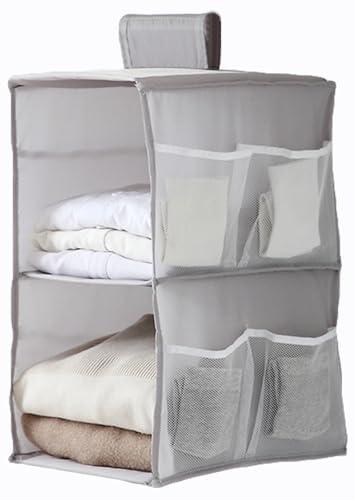 �݂艺�����[ 2�i�� 3�i�� �ߗރ��b�N �N���[�[�b�g ���􂢉\ �h���h�J�r ���t���ȒP ���� �C�� �X�q ���[ �C���X�g�[���s�v (�O���[, 2�i��)