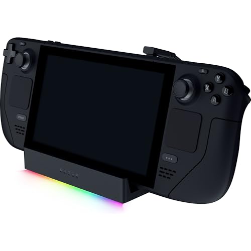 Razer Handheld Dock Chroma: Charging Hub & Expand Connectivity for Mobile Gaming & Tablets - iPhone 16, Steam Deck, ROG Ally, Switch & More - USB C, USB A (3), HDMI, GbE - 100W Power Passthrough by Razer - Image 7