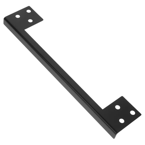 NULYLU L Shaped Door Latch Guard Stainless Steel Outswing Latch Guard Covers Door Security Lock