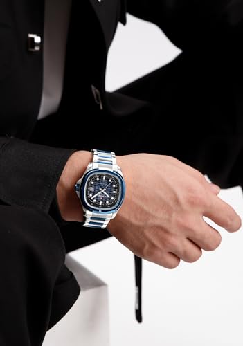 Image of NAVIFORCE NF9240 Square Unique Temperament Strap with dial Analog Watch