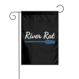 Bandera De Jardín Rata De Río Banderas De Bienvenida Resistente A La Intemperie Bandera De Patio Resistentes A Rayos Uva Flag Para Patio Bares Fútbol 30X45Cm