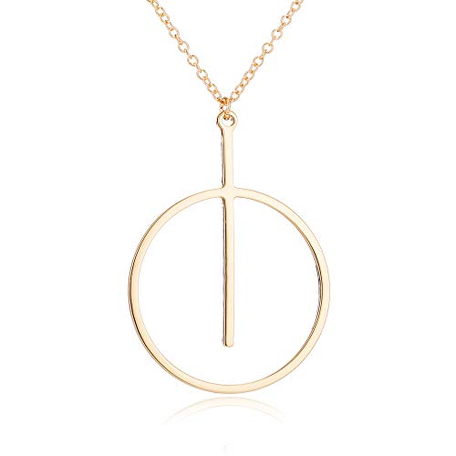 Collier rond simple femelle idée cadeau d'anniversaire idéal pour femme