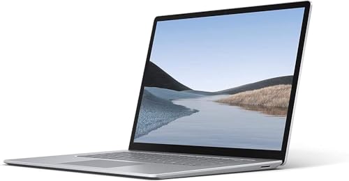 Microsoft Surface Laptop 3, 15" Touchscreen Notebook, Intel Core i7-1065G7, 16GB RAM, 256 GB SSD, Backlit Keyboard, Display(2496×1664), CAM, WiFi, Platinum, Windows 11 Pro(Renewed)