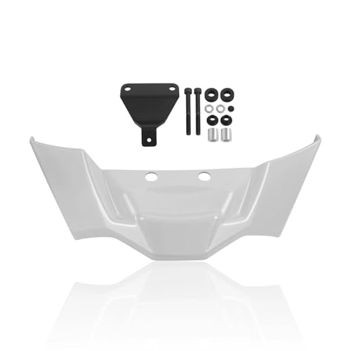 Wing downforce aileron avant nu blanc pour réduire le guidonnage sur BMW F900R