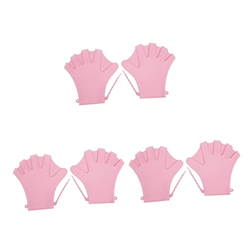 Guantes de natación para tonificación muscular y ejercicio en piscina