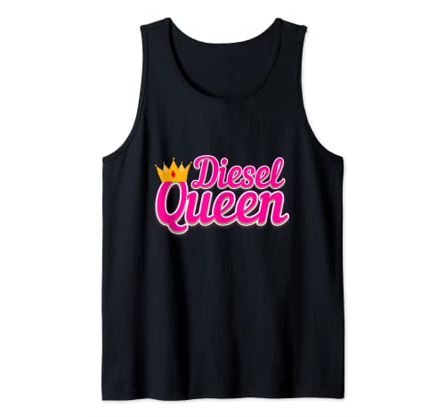 Diesel Queen Trucker Fuel Diesel Tank Top