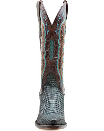 Dan Post Women's Rustic Exotic Lizard Western Boot Snip Toe - Dp800664