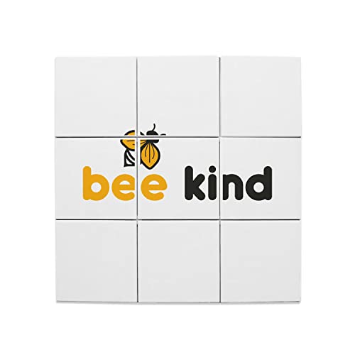 Carreaux céramique bee kind pour transformer un mur blanc
