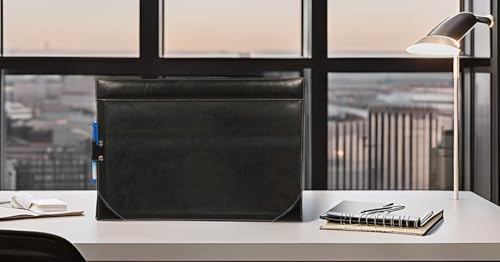 Image of Sukeshcraft Table Planner Calendar 2026 (January 2026 - December 2026) (18.5 inchx13 inchInch.) (2Tone Black)