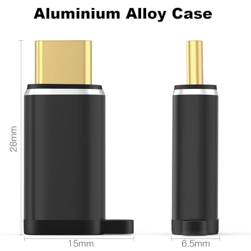 AXFEE 2PCS Light-ning to USB-C Adapter, USB-C Adapter Lighting Cable to USB Type C Adapter with Fast Charging and Data Syncing, Compatible with iPhone 15, iPad, MacBook, Samsung Galaxy, Type C Devices