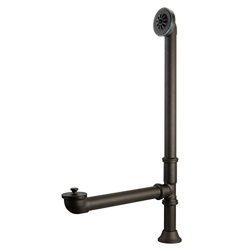 Elements of Design Essentials DS2085 Clawfoot Tub Waste and Overflow Drain, Oil Rubbed Bronze by Elements of Design - Used condition - US$58.42