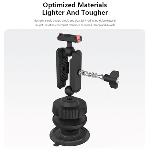 Soporte DJI Osmo Action 6 para grabar viajes desde el coche 2