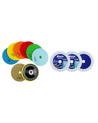 Disque diamant et disque à découper le verre 75mm SHDIATOOL pour meuleuse
