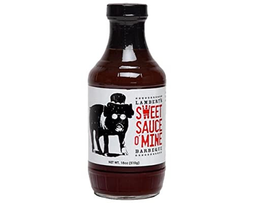 Lambert's Sweet Sauce O' Mine BBQ Sauce 18 oz. - Case of: 1