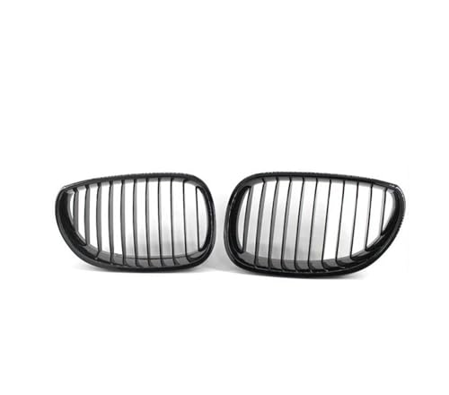Rejilla de capó delantera para Serie 5 E60 E61 M5 en negro brillante premium