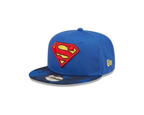 New Era - DC Comics Superman Kids Trucker Snapback Cap Farbe Blau, Größe Youth (8-14 Jahre)