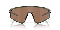 OAKLEY Latch Panel Non Polarised Sunglasses, 0OO9404, Olive Ink & Prizm Tungsten, 35mm