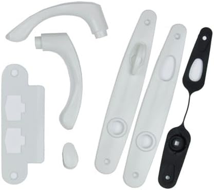 Hardware Kit, Single Door, Tribeca, Active Door - White