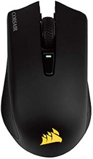 Corsair Harpoon RGB Wireless - Wireless Rechargeable Gaming Mouse with SLIPSTREAM Technology - 10,000 DPI Optical Sensor
