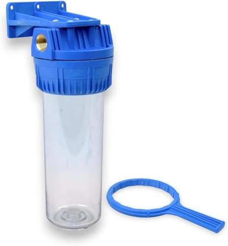 Immagine prodotto: MGidea porta filtro contenitore Cartuccia KIT filtrazione acqua oring chiave ghiera supporto staffa viti attacco ottone 1" 1/2" 3/4 (1/2" (20,67 mm))