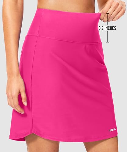 Image of Viodia Women's 18 inch /20 inch Long Swim Skirt High Waisted Modest Swimsuits Skirt Bathing Suit Tummy Control Swim Bottoms
