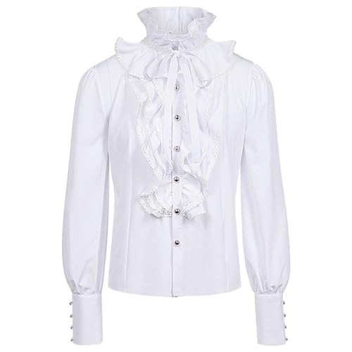 Blusa elegante de mujer vintage con acabados de alta costura