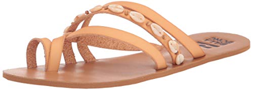 Billabong Women's High Sea Slide Sandal, Tan, 9 Regular US