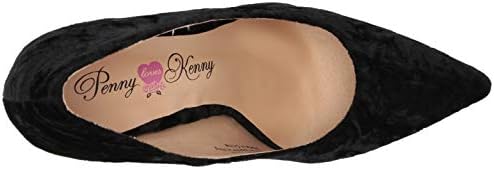 Penny Loves Kenny Women's Opus PL Pump, Black Crushed Velvet, 9 Medium US | Image 4