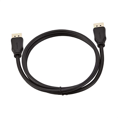 Image of AmazonBasics DisplayPort to DisplayPort Cable - 3 Feet - (Not HDMI Cable) Black