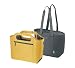 Produktbild alfi ISO Bag 2in1 23 Liter, misted Yellow, Thermo-Kühltasche aus Polyester mit extra Tragetasche, isolierte Einkaufstasche für Einkäufe, Schwimmbad, Sauna, Isoliertasche, flexibel, auswaschbar