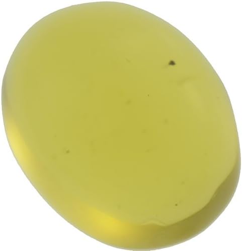 Gem gemstone DOMINICAN REP. NATURAL AMBER in CABOCHON OVAL 2.24ct. 12x9mm.