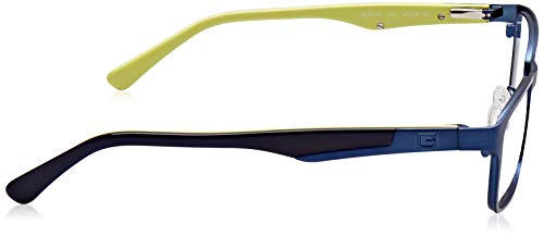 Image of Guess GU9173 Eyeglass Frames - Matte Blue Frame, 47 mm Lens Diameter GU917347091