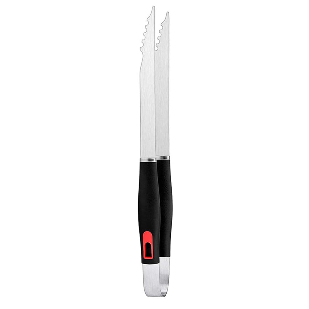 Outdoor BBQ 6-piece Set BBQ Stainless Steel Baking Fork Shovel Clip Baking Tool Cleaning Brush Set