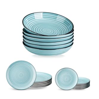 Service de vaisselle vancasso BONBON 18 pièces assiettes plates creuses dessert