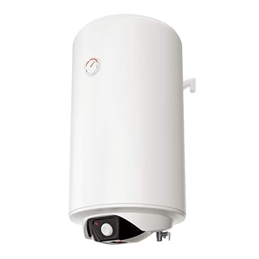 Eldom SV08044 80 liter varmvattenbehållare 2 kW. manuell styrning Spectra 80, 230 V, vit
