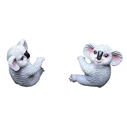 Petit koala suspension du bassin en résine ornement de jardin