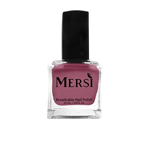 Mersi Cosmetics Breathable Halal Nail Polish Vegan Cruelty-Free (Hillier)