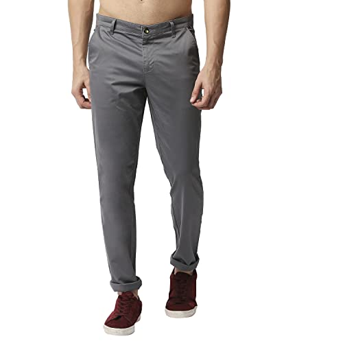 Image of Thomas Scott Men's | Solid | 4 Slant Pockets | Regular Fit | Premiun Cotton | Formal wear Trouser | Casual Chino | Pants for Men (Plus Size)