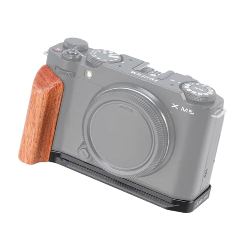 FOTGA L���^�T�C�h�n���h���O���b�v�J�����n���h�O���b�v Fuji X-E5 XE5�J�����p 1/4�C���`-20�}�E���g�t�� Arca Swiss�Ή� (�u���b�N)