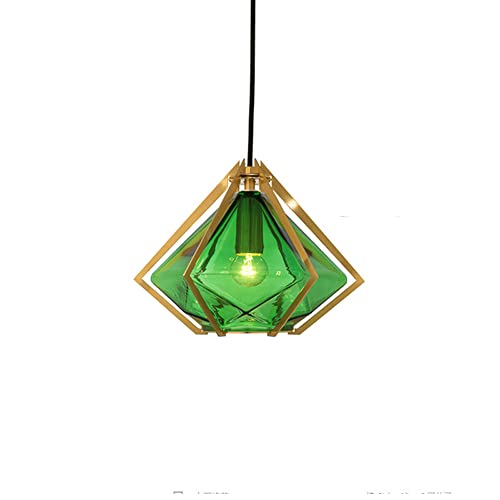 Suspension en verre style nordique pour éclairage de restaurant et hôtel