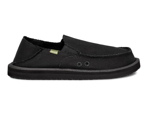 Image of Sanuk Donny Mens Loafers - Slip On Shoes with Memory Foam Footbed
