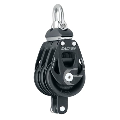 Harken 45mm Triple Element Block w/Swivel & Becket
