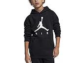 Jordan Boys Youth Jumpman Fleece Sweatshirt Hoodie Size M, L, XL (Black, Medium (10-12yrs))