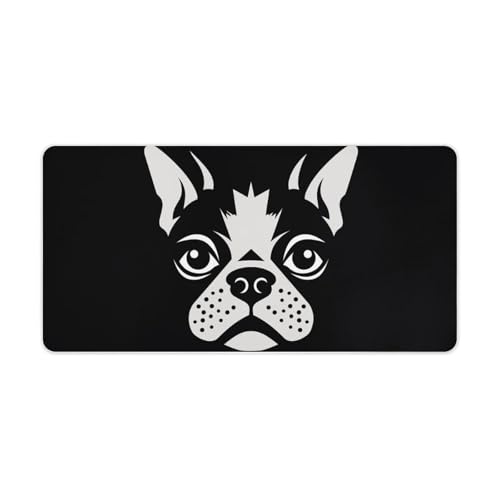 Desk Pad Protector 60x30 cm French Bulldog Blanco miniatura 5